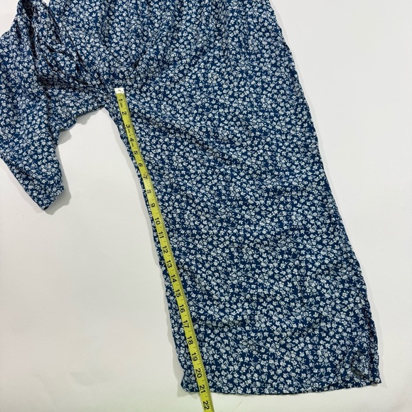 Baltic Born Hadley Smocked Jumpsuit Blue Floral - Picture 8 of 9